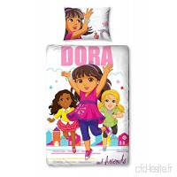 Dora Citygirl Panneau imprimé Housse de Couette  Coton Polyester  Multicolore  Simple - B018GMWKQU